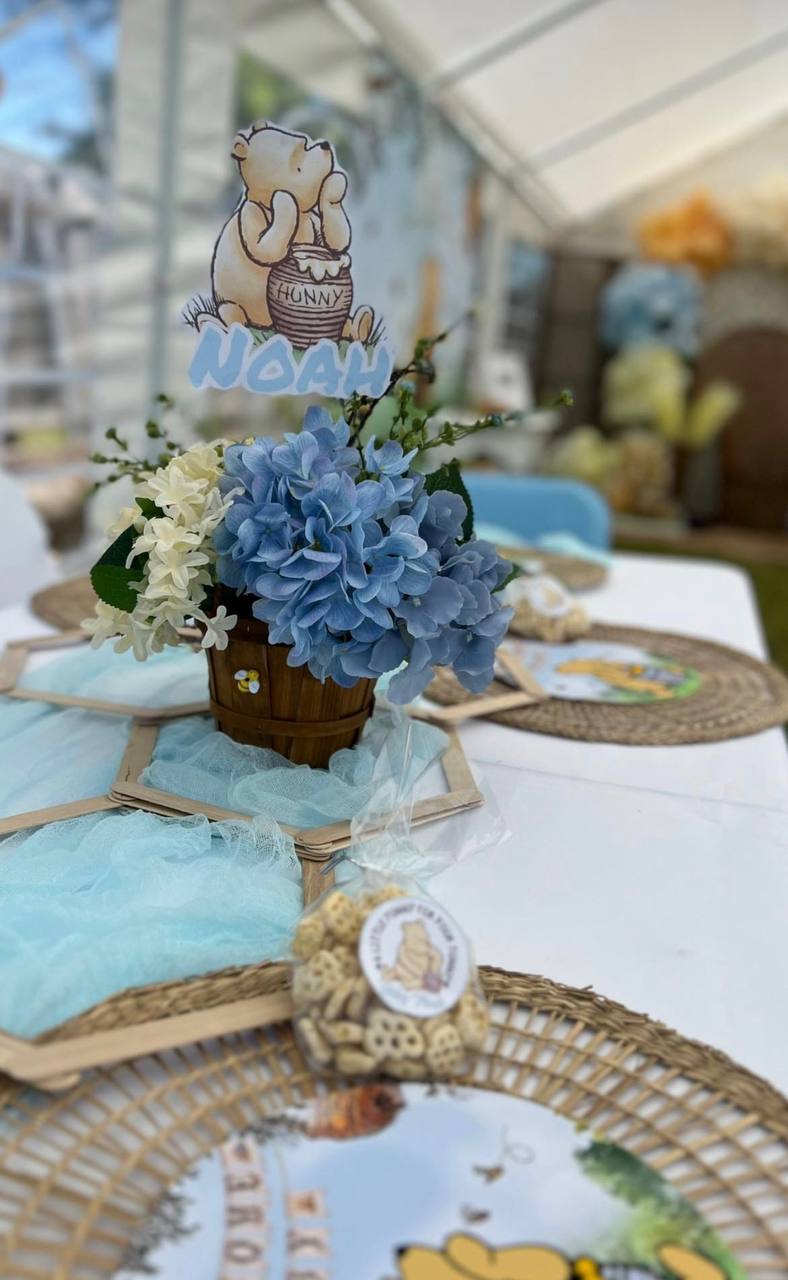 Baby shower decoration at Carissa Venue