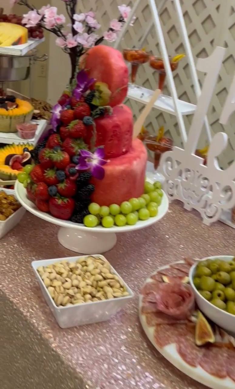 Desserts at Carissa Venue