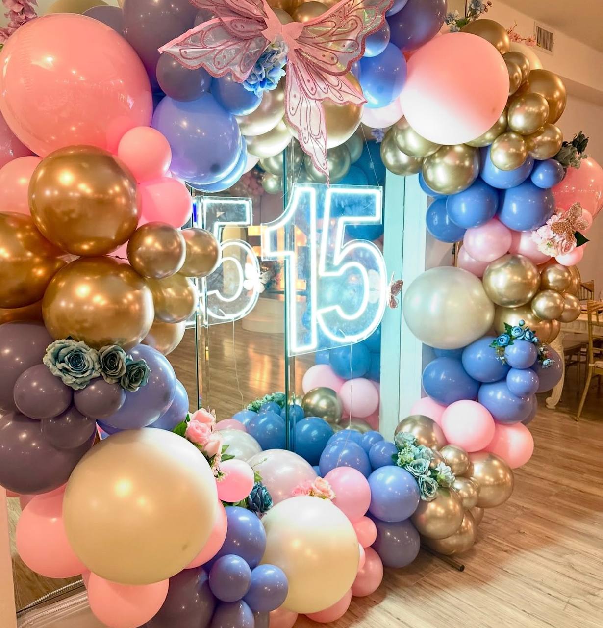 Quinceañera event at Carissa Venue