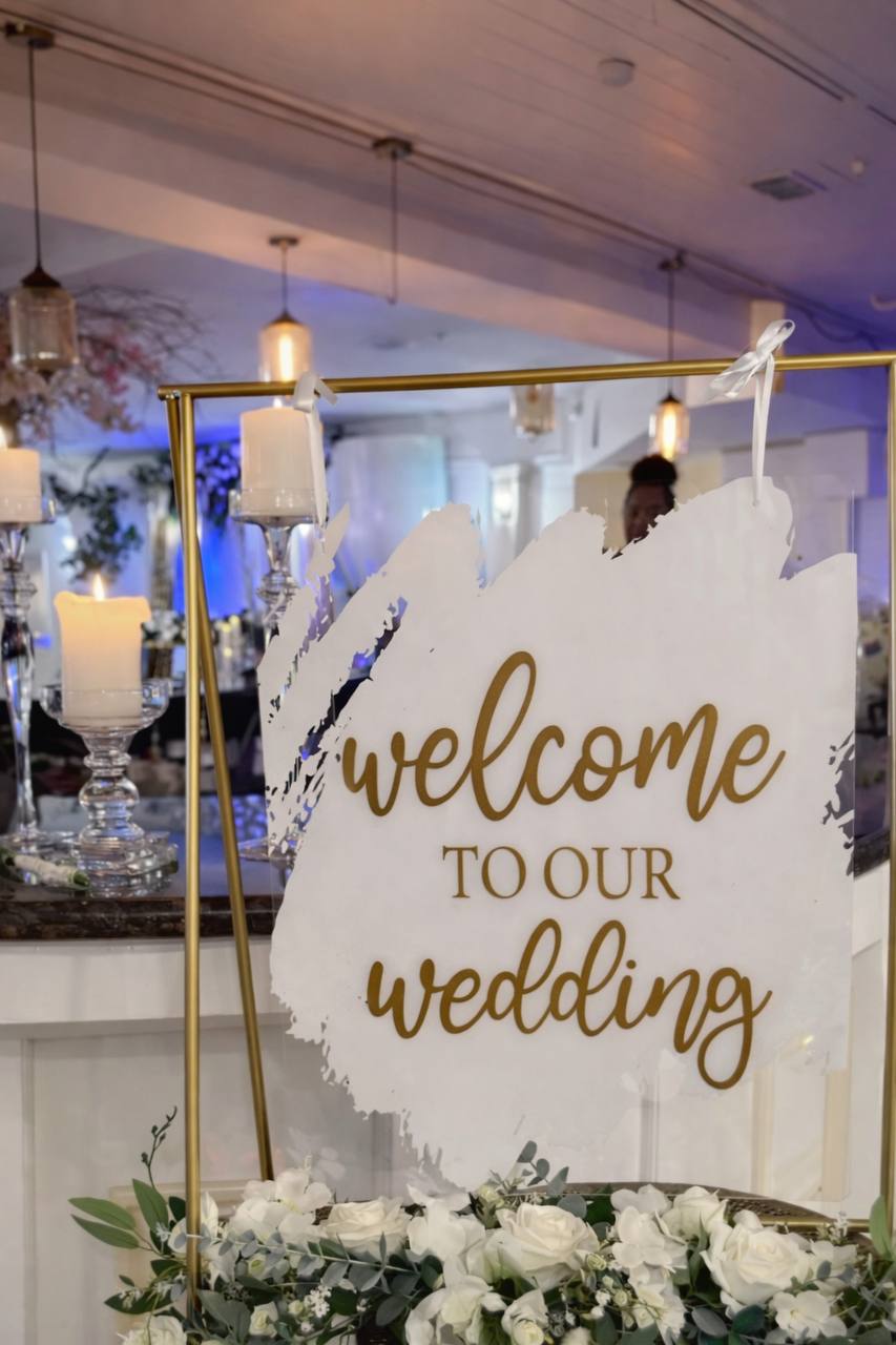 Wedding decor at Carissa Venue