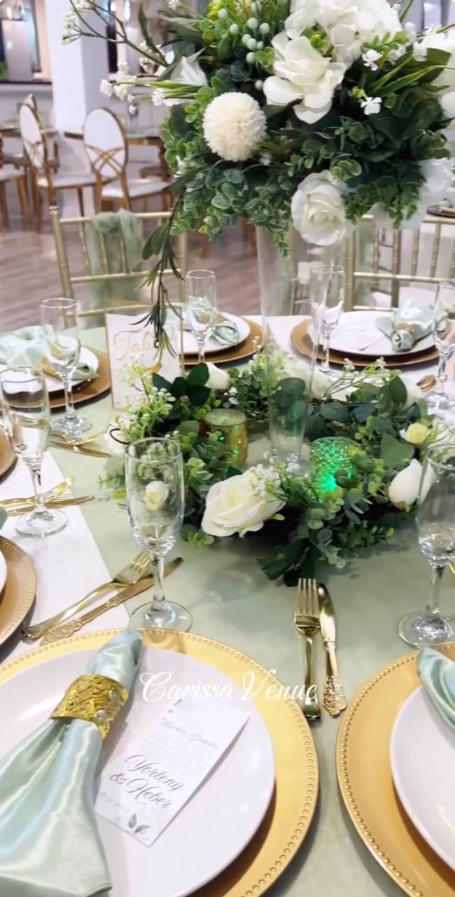Wedding celebration at Carissa Venue